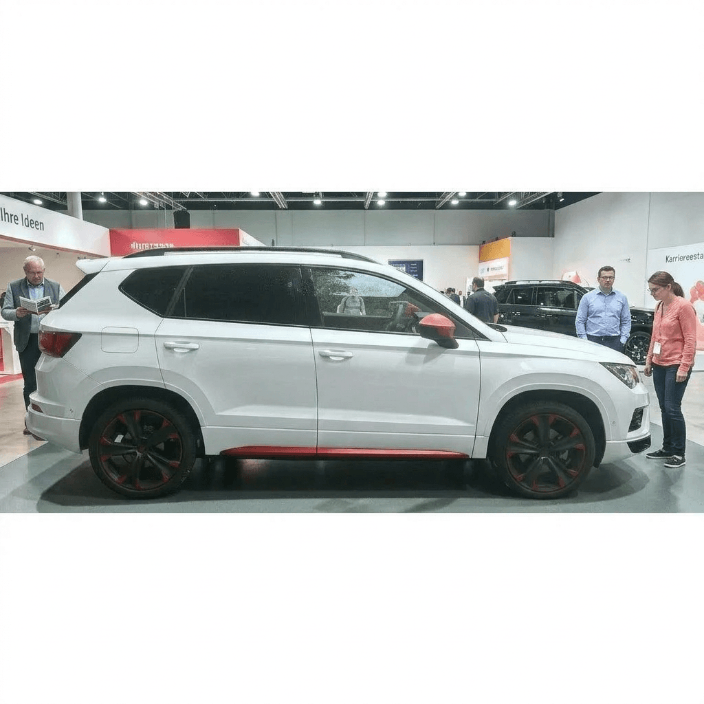 Cupra Formentor weiß – ohne Beschriftung